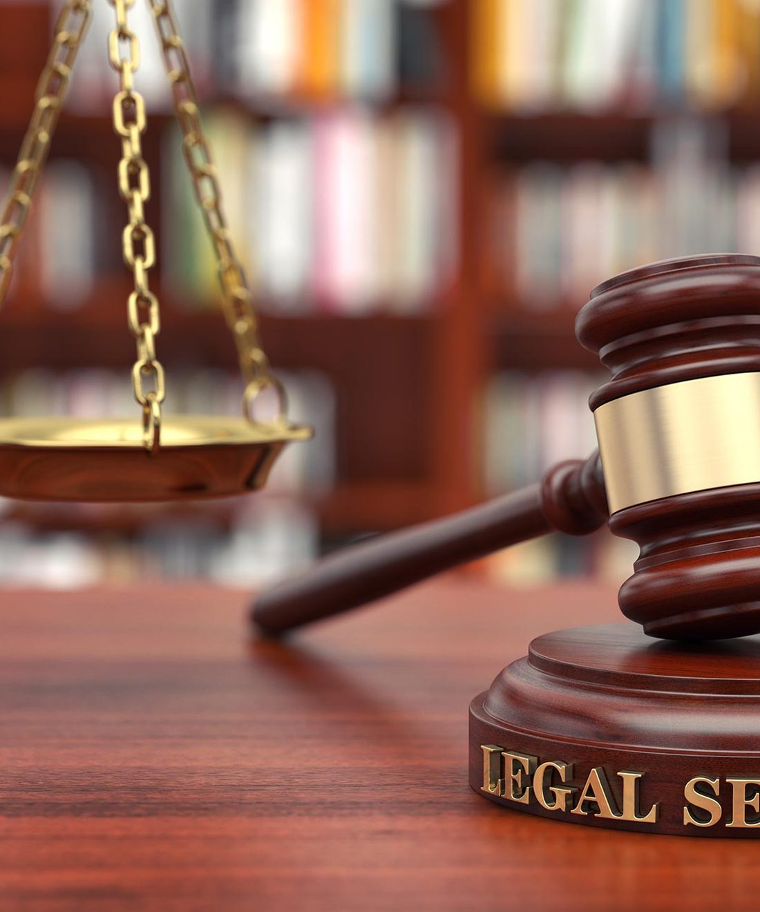 Legal counsel reviewing statutory documents